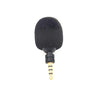MK-5 4 Level Pin 3.5mm Gold Plated Plug Live Mobile Phone Tablet Laptop Mini Bend Microphone, 4 Level Pin
