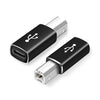 Type-C Female to MIDI Male Universal Adapter for Electronic Musical Instruments