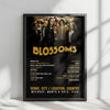 Blossoms Setlist Poster - Raiffeisen Halle im Gasometer, Vienna - April 30th, 2025