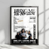 Bring Me the Horizon Setlist Poster - Budapest Park, Budapest - June 17th, 2024