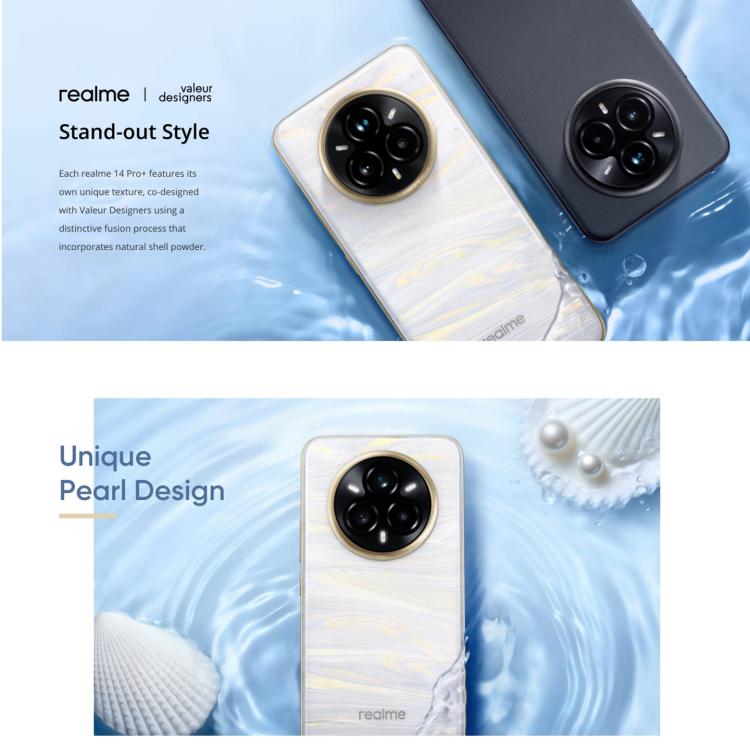 Realme 14 Pro+, 12GB+512GB, Screen Fingerprint Identification, 6.83 inch Realme UI 6.0 Snapdragon 7s Gen 3 Octa Core, NFC, Network: 5G, Realme 14 Pro+, 12GB+512GB, 12GB+512GB
