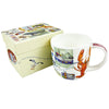 Coastal Pieces Bone China Mug with Gift Box