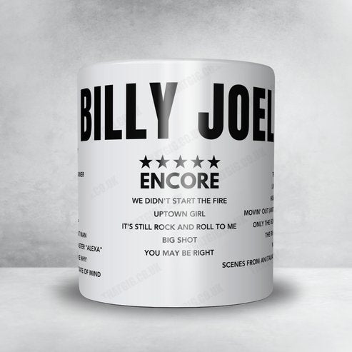 Billy Joel Setlist Poster - Madison Square Garden - January 11th, 2024