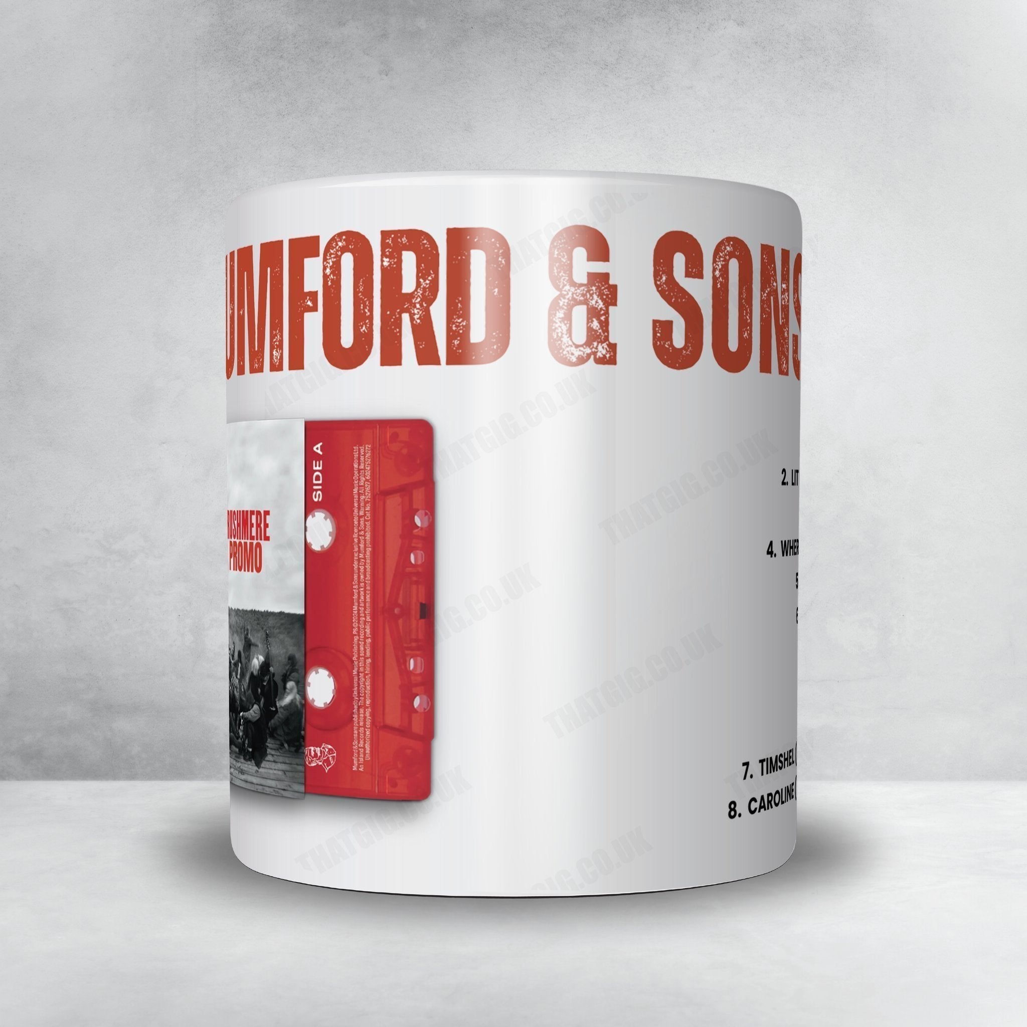 Mumford & Sons Setlist Poster - The Hall, Aviva Studios, Manchester - April 2nd, 2025