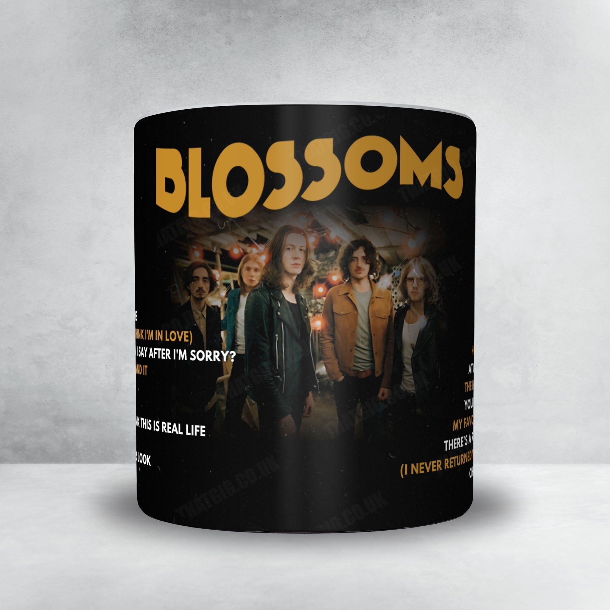 Blossoms Setlist Poster - O2 Victoria Warehouse, Manchester - November 22nd, 2024