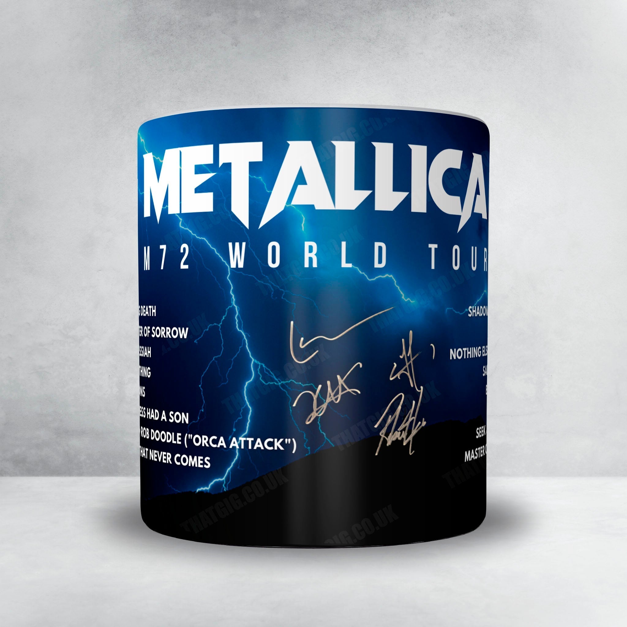 Metallica Setlist Poster - Lumen Field, Seattle - August 30th, 2024