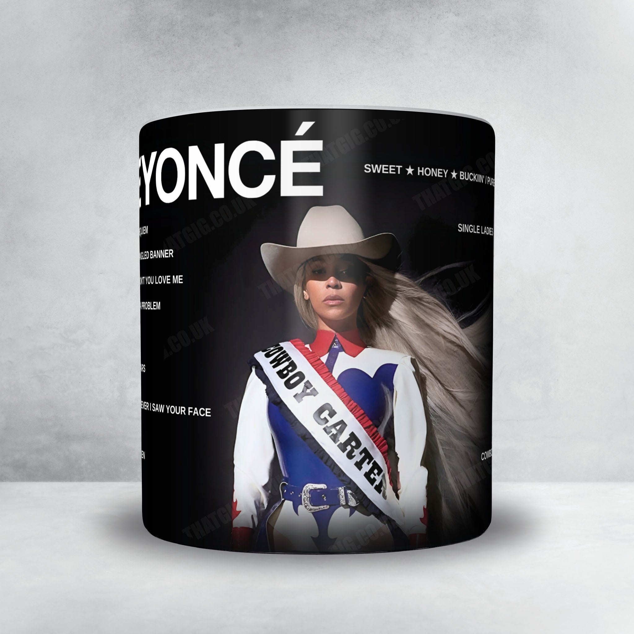 Beyoncé Setlist Poster - Tottenham Hotspur Stadium, London - June 12th, 2025