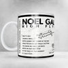 Noel Gallagher’s High Flying Birds Setlist Mug - Kendal Calling - August 2nd, 2024