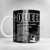 Queen Setlist Mug - Festhalle, Frankfurt - September 26th, 1984