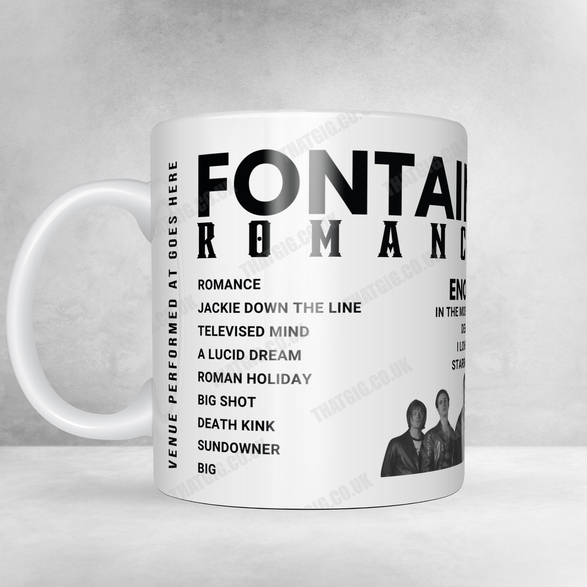 Fontaines D.C. Setlist Poster - The Warehouse, Aviva Studios, Manchester, England - December 1st, 2024