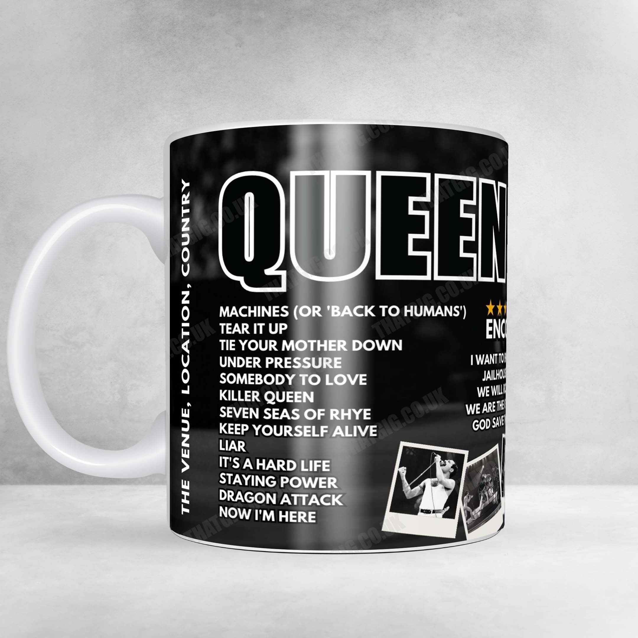 Queen Setlist Poster - Sports & Entertainment Centre, Melbourne - April 20th, 1985