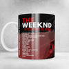 The Weeknd Setlist Mug - U.S. Bank Stadium, Minneapolis - June 14th, 2025