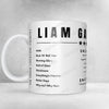 Liam Gallagher Setlist Mug - Knebworth House, Knebworth - June 4th, 2022