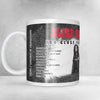 Alice Cooper Setlist Mug - QUARTERBACK Immobilien ARENA, Leipzig, Germany - October 11th, 2024