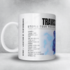 Travis Scott Setlist Mug - SoFi Stadium, Inglewood - November 5th, 2023