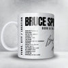 Bruce Springsteen Setlist Mug - Tacoma Dome, Tacoma - October 17th, 1984