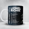 Lionel Richie Setlist Mug - Utilita Arena Sheffield, Sheffield - June 8th, 2025