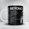 Beyoncé Setlist Mug - Northwest Stadium, Landover - July 7th, 2025