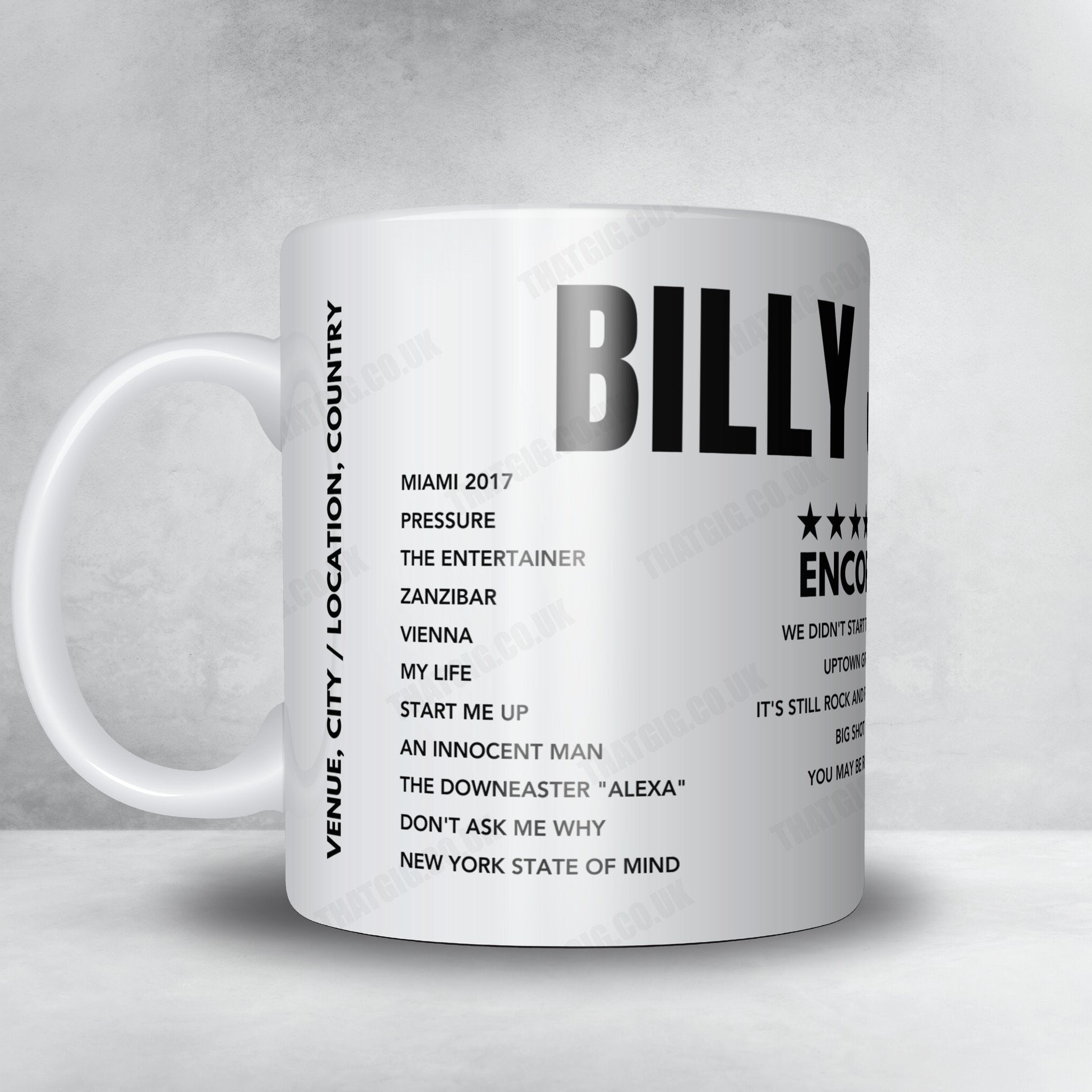 Billy Joel Setlist Poster - Madison Square Garden - July 25, 2024