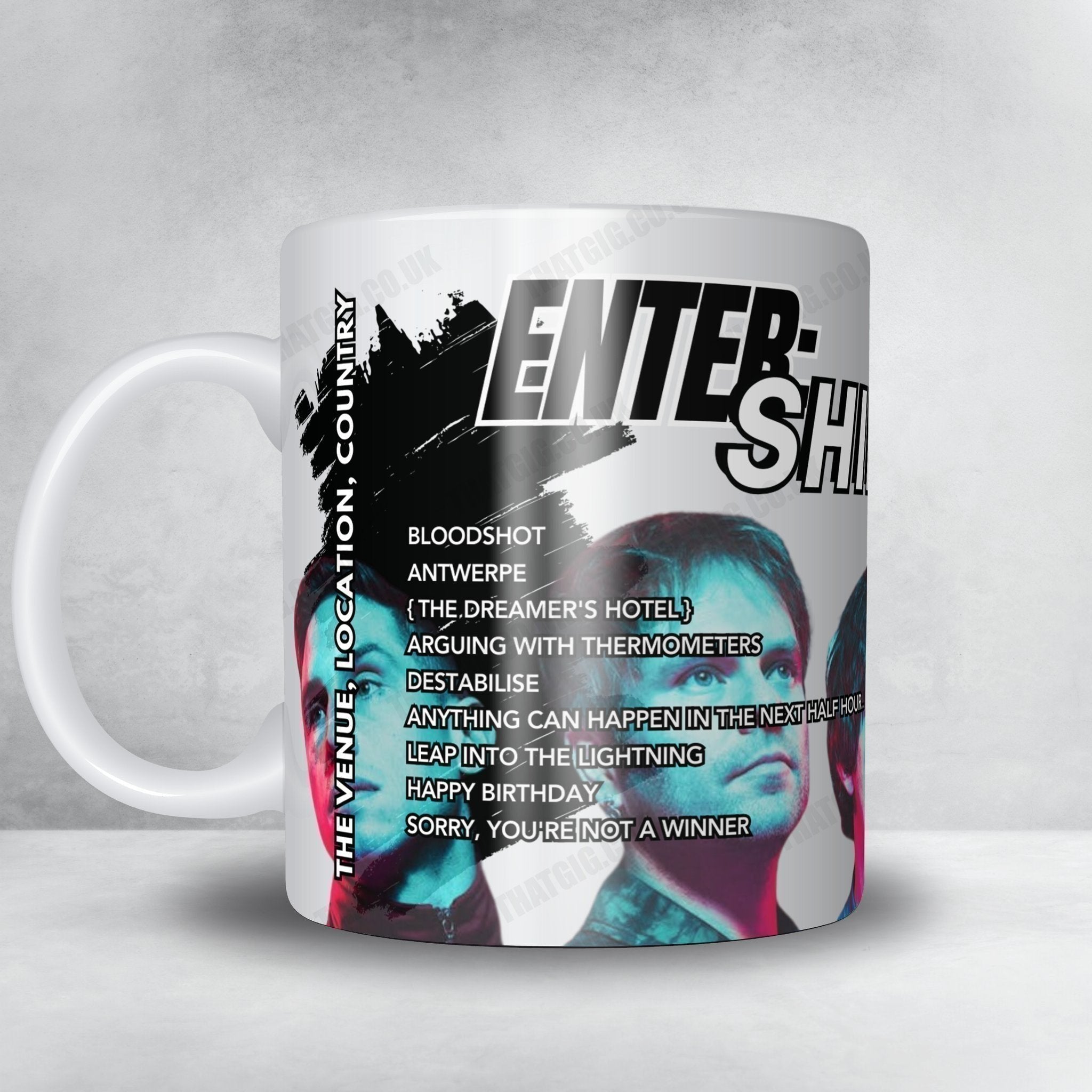 Enter Shikari Setlist Mug - Mystic Festival, Gdańsk, Poland - June 8th, 2024