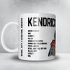 Kendrick Lamar Setlist Mug - Royal Arena, Copenhagen - October 15th, 2022
