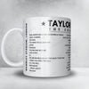 Taylor Swift Setlist Mug - Wembley Stadium, London - June 22nd, 2024