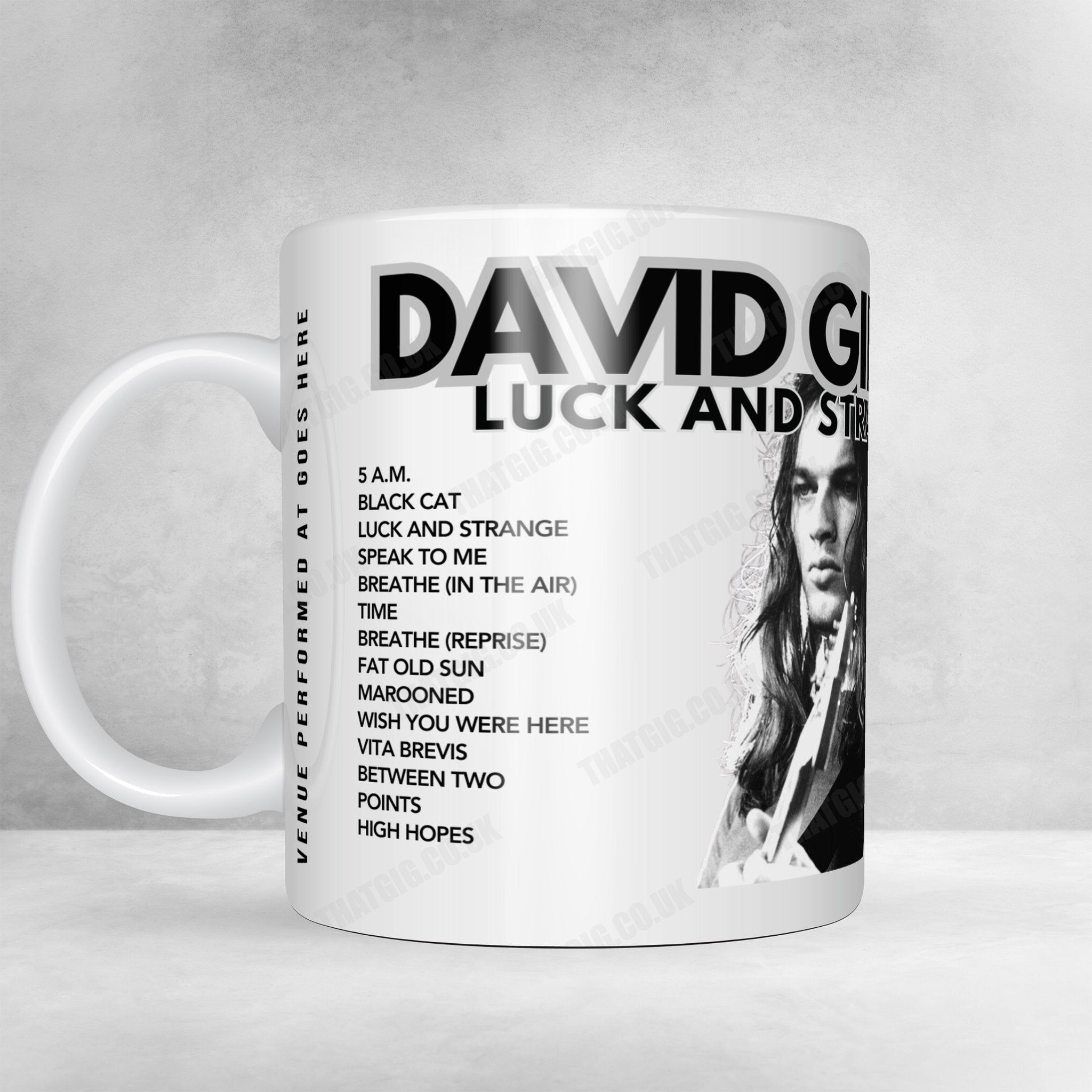 David Gilmour Setlist Poster - Royal Albert Hall, London, England - October 14th, 2024
