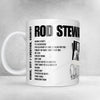 Rod Stewart Setlist Mug - Mohegan Sun Arena, Uncasville, CT, USA - September 7th, 2024