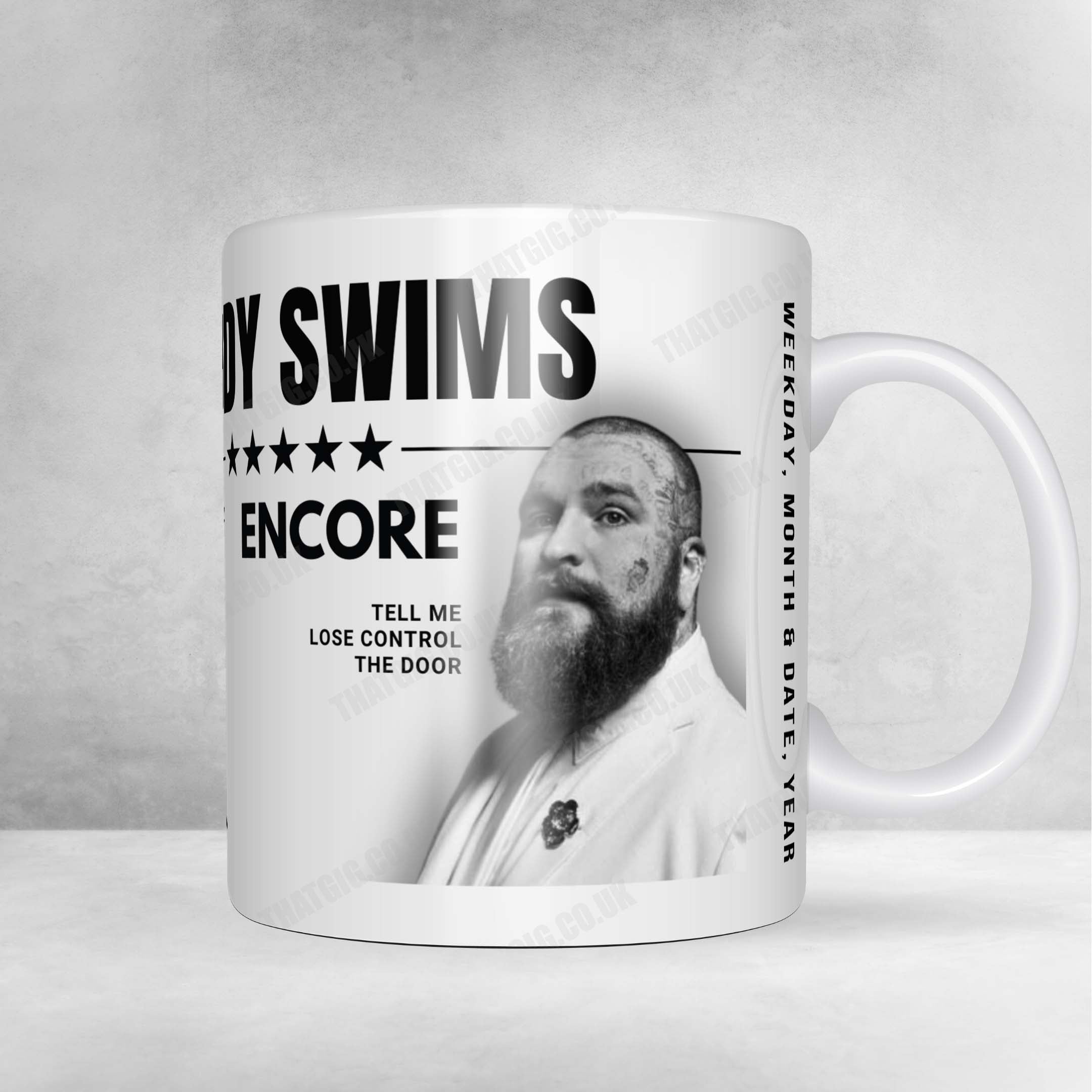 Teddy Swims Setlist Poster - Palais des Festivals et des Congrès, Cannes - November 1st, 2024