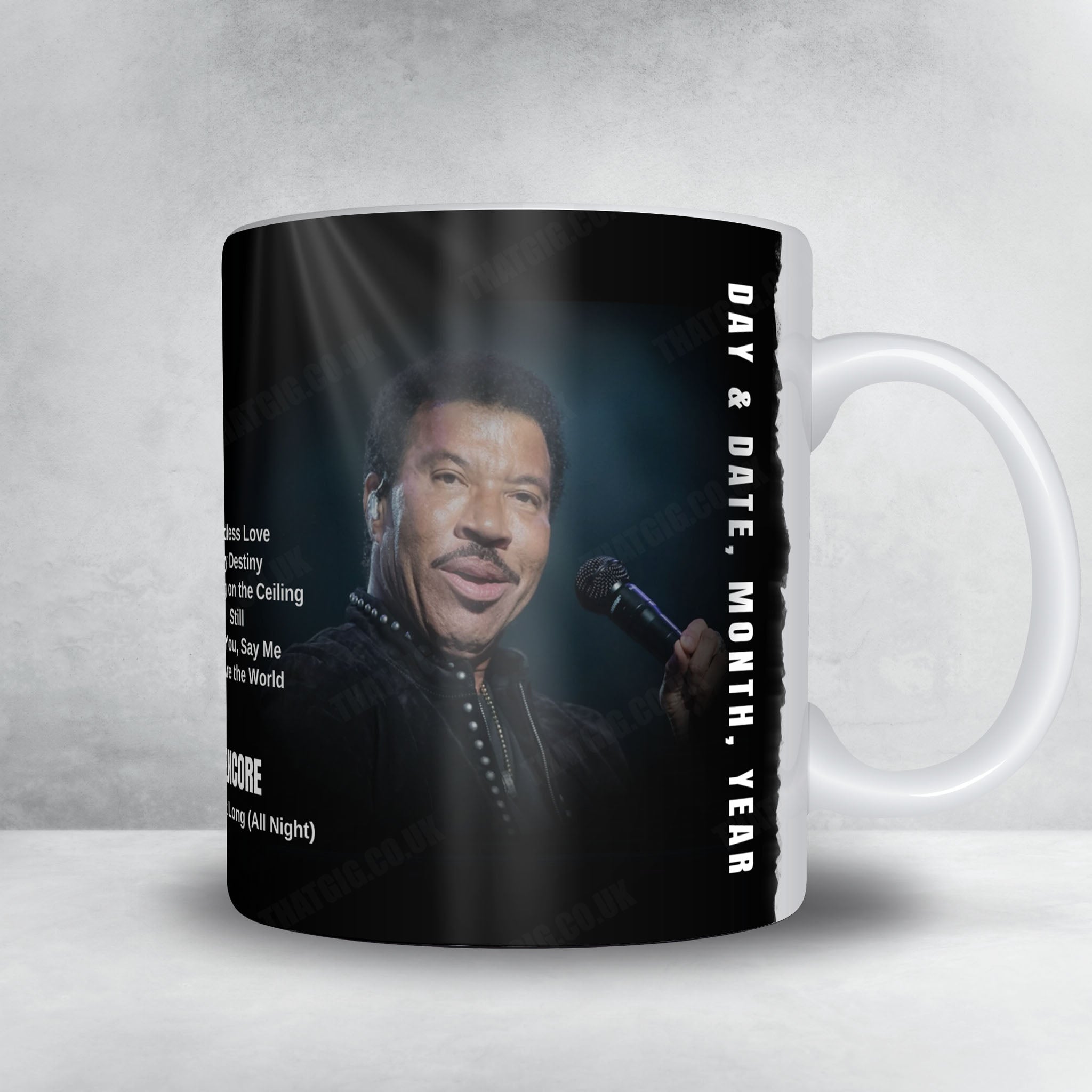 Lionel Richie Setlist Poster - The SSE Arena Belfast, Belfast - May 31st, 2025