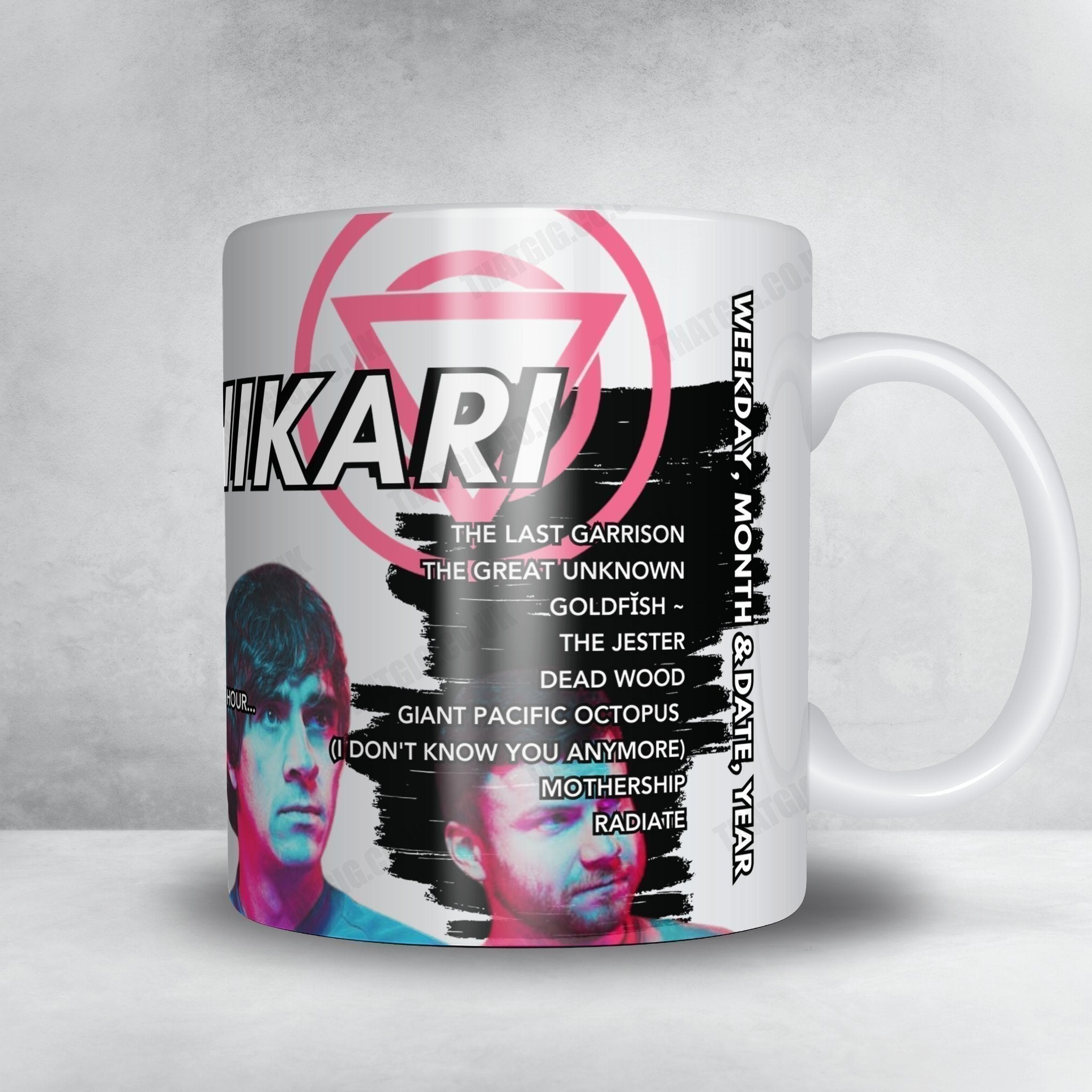 Enter Shikari Setlist Mug - Palladium Times Square, New York, NY, USA - October 19th, 2024