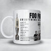 Foo Fighters Setlist Mug - Fair Grounds Race Course, New Orleans - May 3rd, 2024