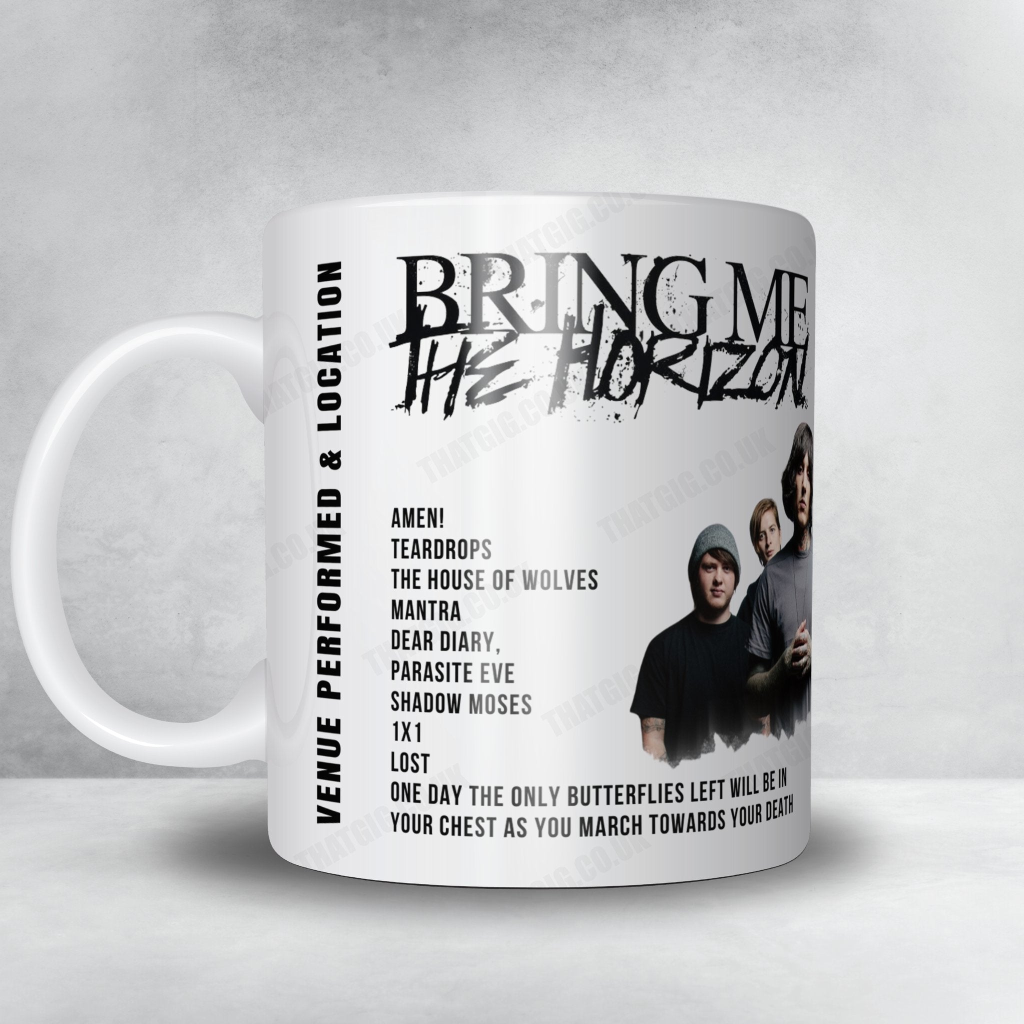 Bring Me the Horizon Setlist Poster - Movistar Arena, Bogota - December 11th, 2024