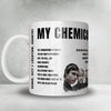 My Chemical Romance Setlist Mug - TD Garden, Boston - September 8th, 2022