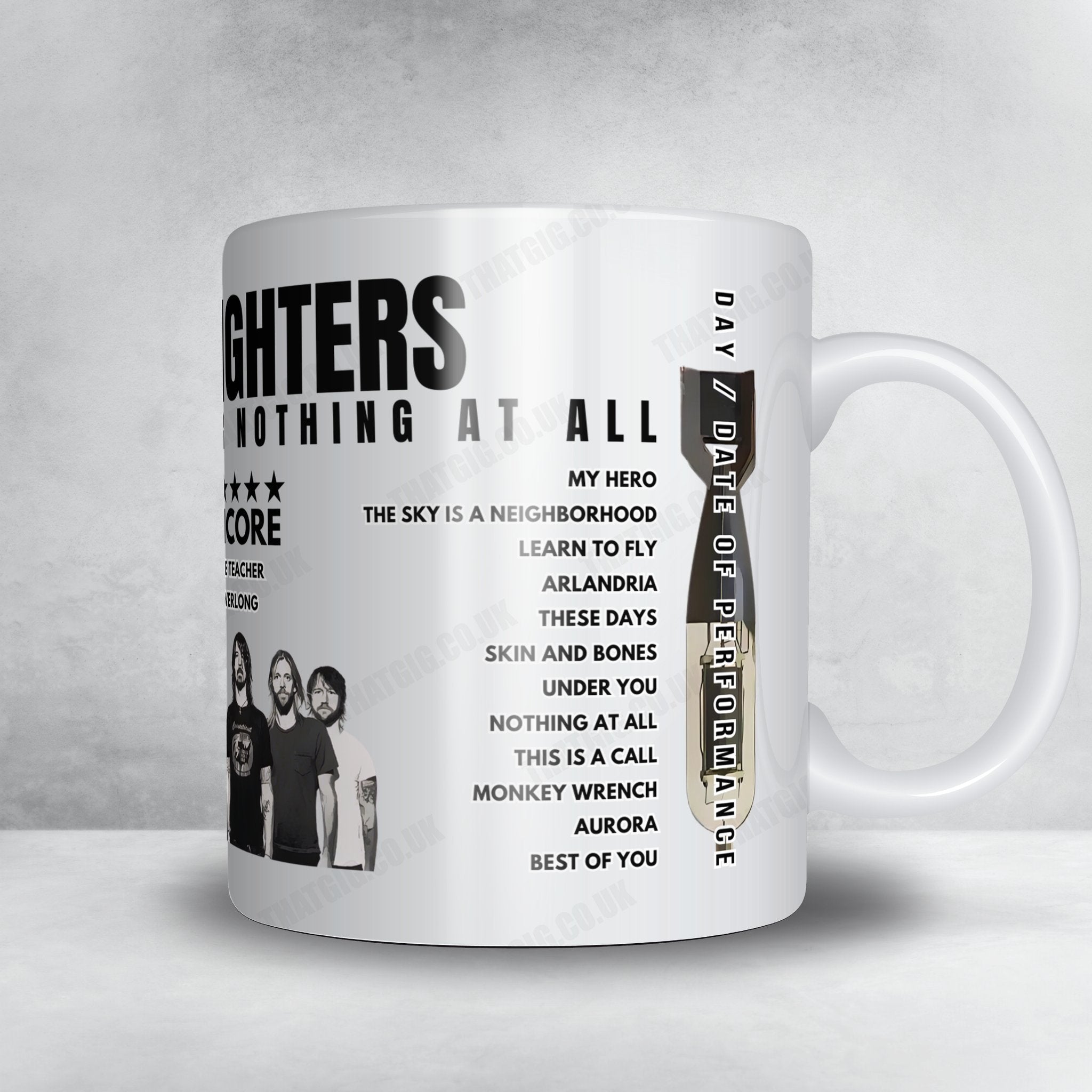 Foo Fighters Setlist Poster - Villa Park, Birmingham - June 27th, 2024