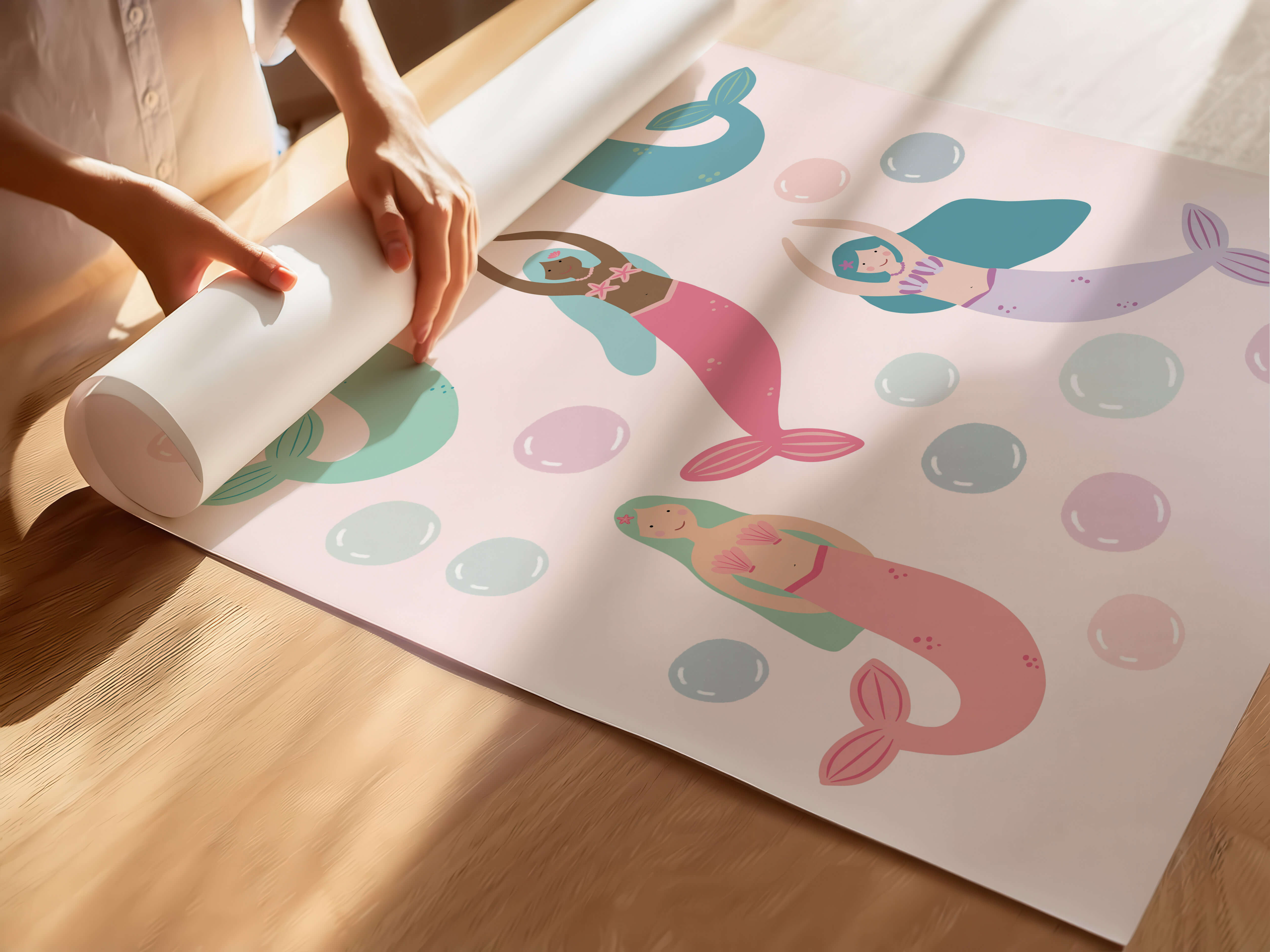 Mermaids Print
