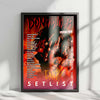 Don Toliver Setlist Poster - Barclays Arena, Hamburg - June 7th, 2025