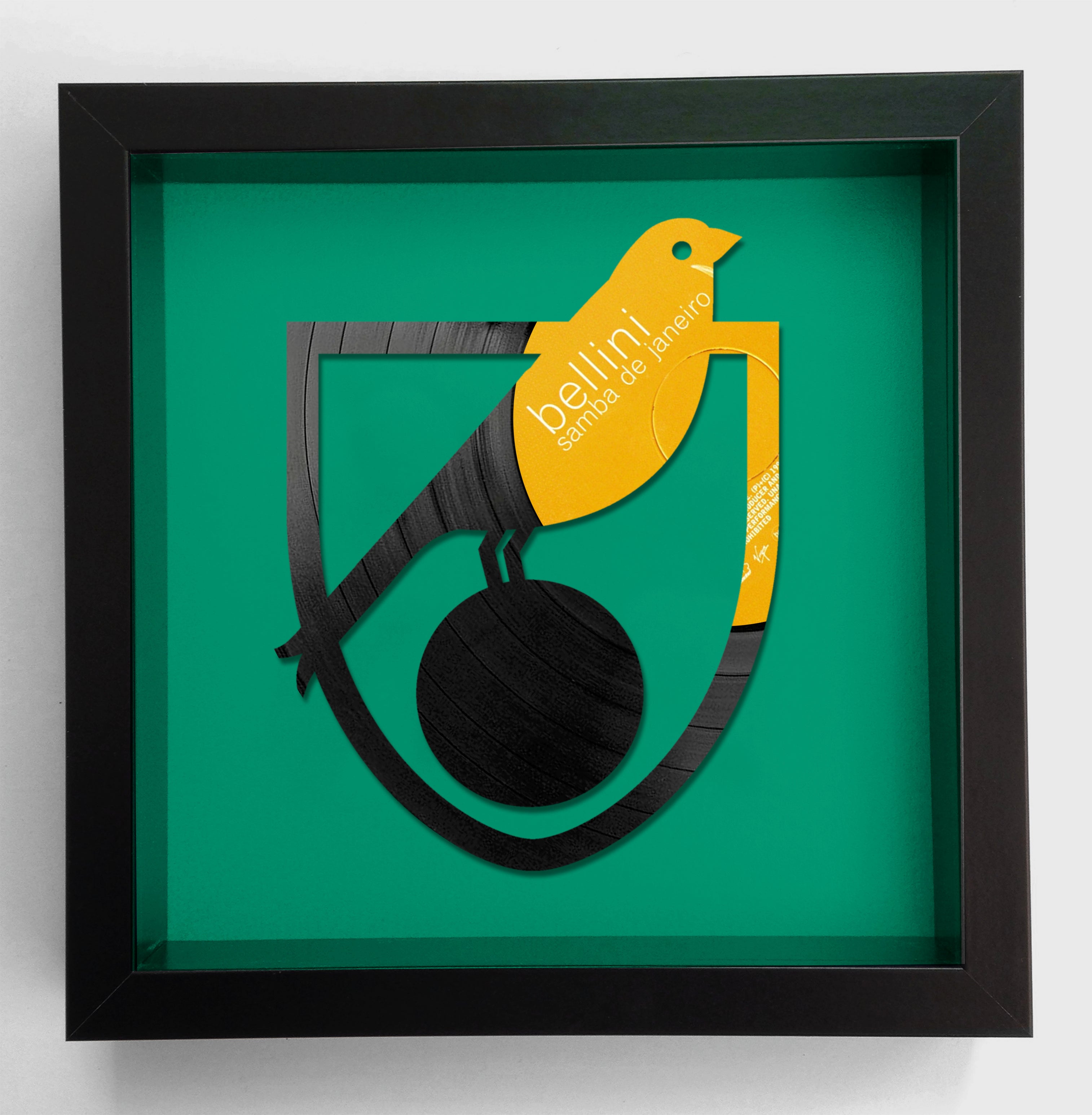 Norwich City Football Club - Samba De Janeiro by Bellini Vinyl Record Art 1997