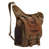 KAUKKO FH03 Retro Style Men Canvas Crossbody Bag Messenger Bag Outdoors Hiking Camping Bag, Size: 26 x 21 x 9 cm, KAUKKO FH03
