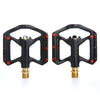 1 Pair B251C Road Bike Carbon Fiber + Titanium Axle Pedals, B251C