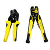 0.25-6.0mm Multi-function Wire Stripper + Carbon Steel Crimping Pliers + Storage Bag Tools Set, 0.25-6.0mm Stripper