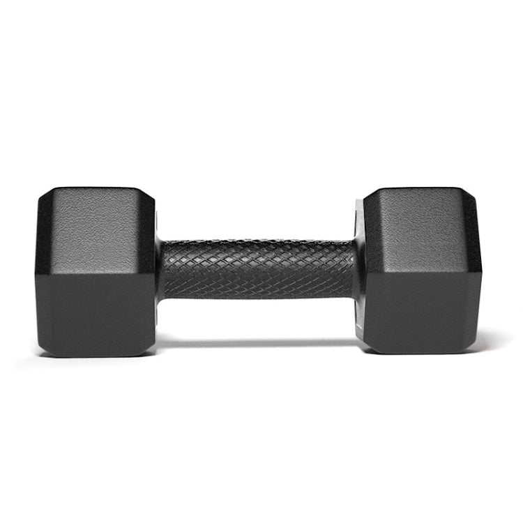 10KG Red Seal Household Glue Fitness Hexagon Dumbbells, 10KG