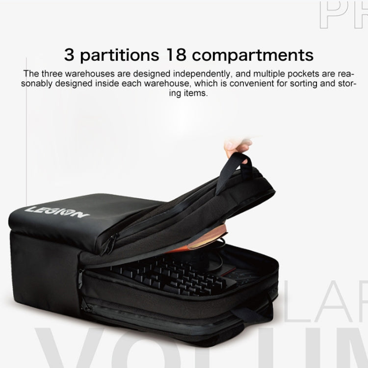 Lenovo LEGION P1 Multi-function Backpack Shoulders Bag for 17.3 inch Laptop / Y7000 / Y7000P / Y9000K, P1 for 17.3 inch Laptop
