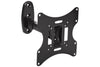 ProperAV TV Wall Bracket (23" - 43" / 30kg Capacity / VESA Max. 200x200) - Black