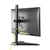 ProperAV Desk Monitor Mount 17" - 34" Freestanding Base VESA Max 100x100