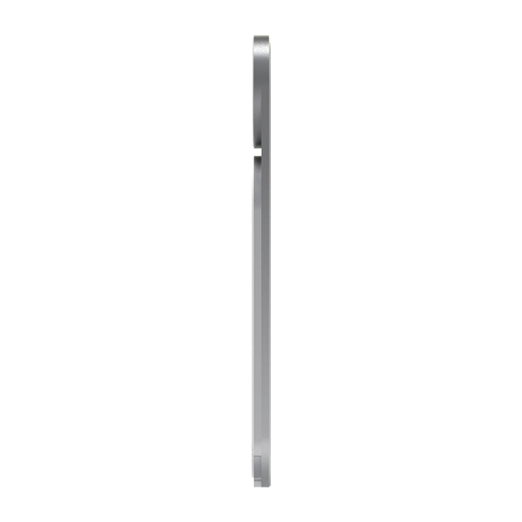 Universal Pasteable Aluminum Alloy Laptop Expansion Bracket Magnetic Suction Mobile Phone Bracket, Silver