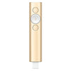 Logitech Spotlight 2.4Ghz USB Wireless Presenter PPT Remote Control Flip Pen, Spotlight (Gold), Spotlight (Grey)