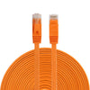 15m CAT6 Ultra-thin Flat Ethernet Network LAN Cable, Patch Lead RJ45, Length: 15m