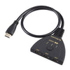 3 x 1 4K 60Hz HDMI Bi-Direction Switcher with Pigtail HDMI Cable