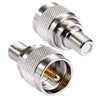F Female to UHF Male Connector, F Female to UHF Male